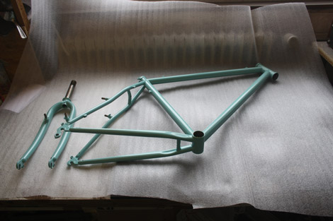 Bianchi Pullverbeschichtung