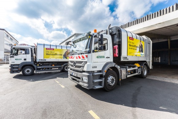 Fuhrpark, Die neue Wertstofftonne, Umweltbetrieb Bielefeld