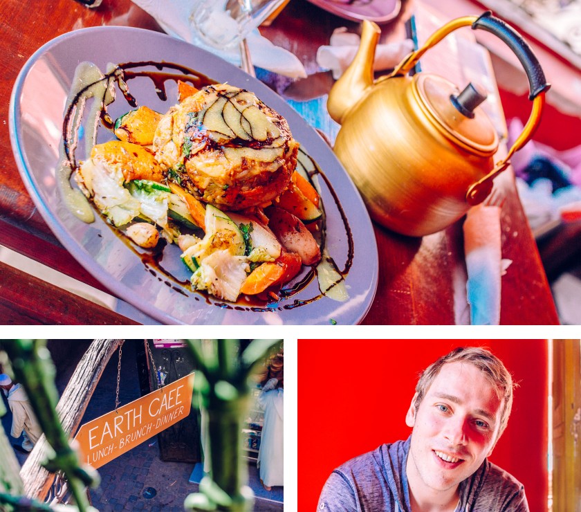 Das Earth Cafe in Marrakesch – leckeres, veganes Essen.