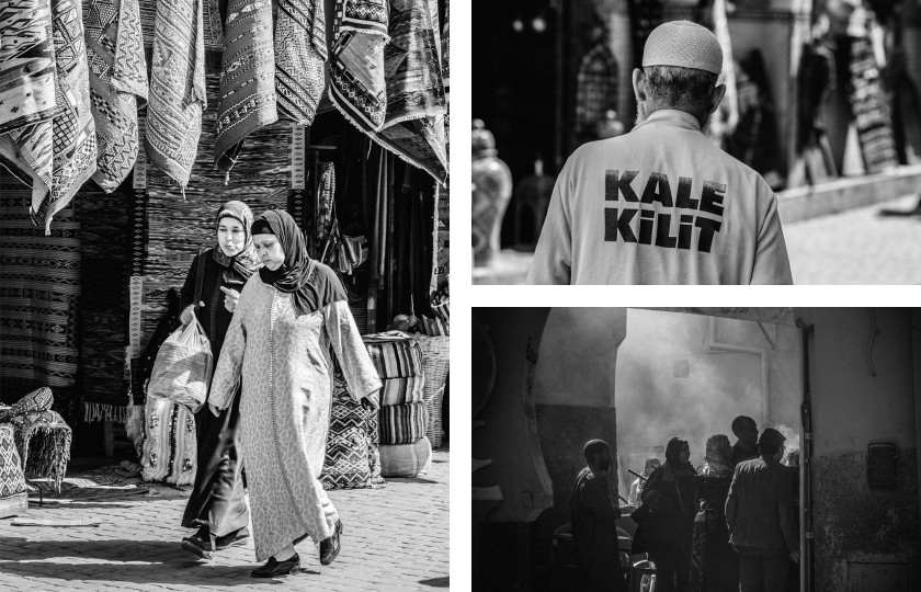 Das Leben in der Medina von Marrakesch.